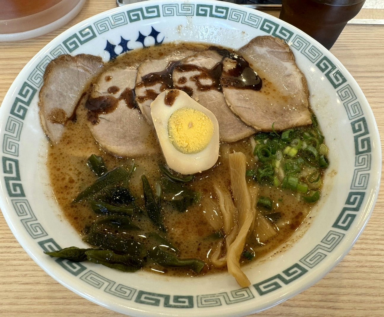 The delicious Keika Ramen is filled with lots of tasty pork slices.