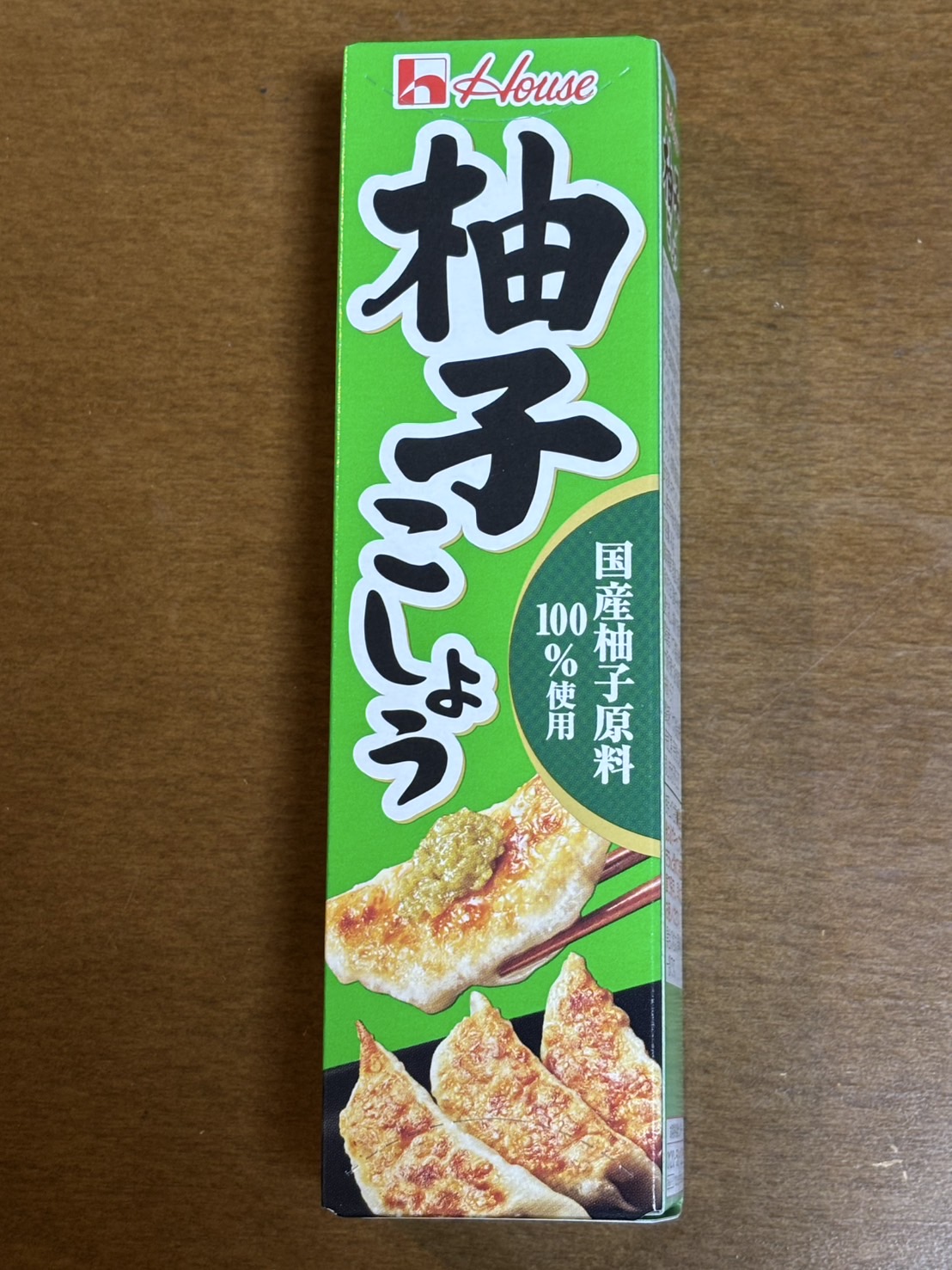 House Foods yuzu kosho, Japanese citrus chili paste for gyoza and grilled fish. Masarap at may anghang-asim na lasa ng yuzu.